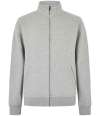 K334 KK334 Kustom Kit Sweat Jacket Heather Grey colour image